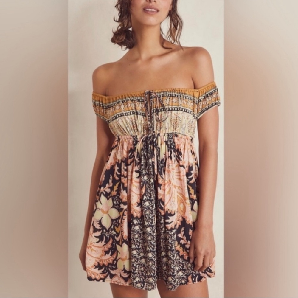 NWT Free People Intimately Mariposa mini dress